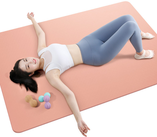 비핏 요가매트 TPE, 피치핑크, 1개