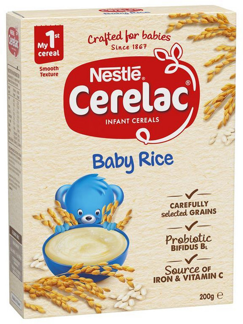 네슬레 세레락 이유식 앙팡 시리얼 라이스, 1개