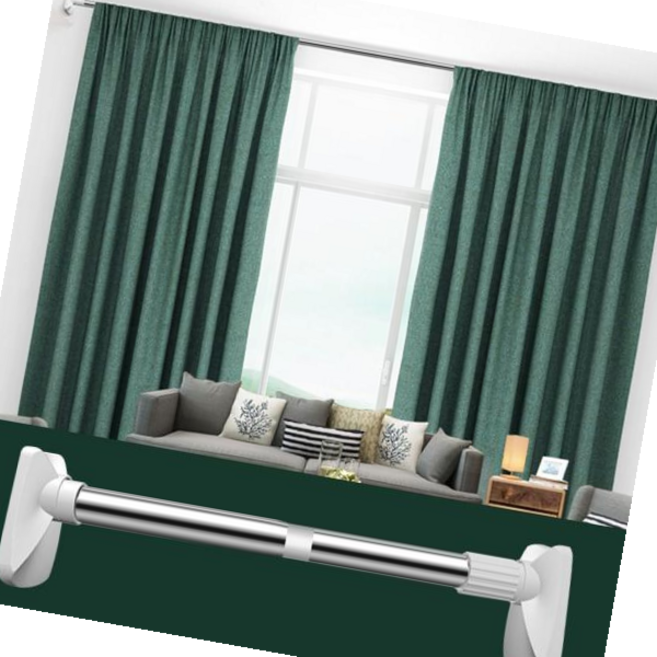 다용도 압축봉 길이조절 못없이 커튼 욕실 옷걸이봉 커튼봉 못없이커튼봉 욕실수건걸이, 5호 129-240cm, 1개