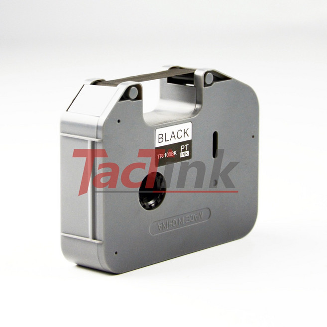 TacTink TR-100BK 相容Brother 套管標籤機碳帶