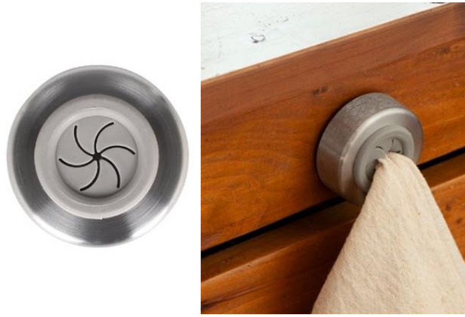 덜튼 주방 수건걸이 수건홀더 흡착수건걸이, 1개, 1번타입