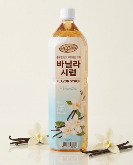 리치스 바닐라시럽, 1개, 1.5L
