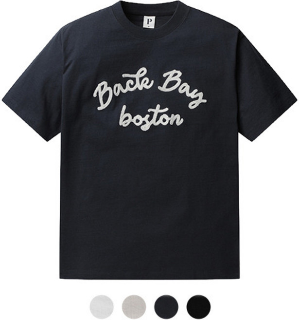 폴햄 남여공용 10수 헤비코튼 오버핏 빅자수 반팔PHE2TR3520 1815727