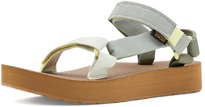 Teva 테바 여성 미드폼 유니버설 샌들 블랙 웨빙