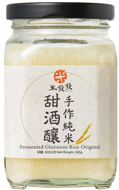 米發發 純米甜酒釀, 300g, 1罐