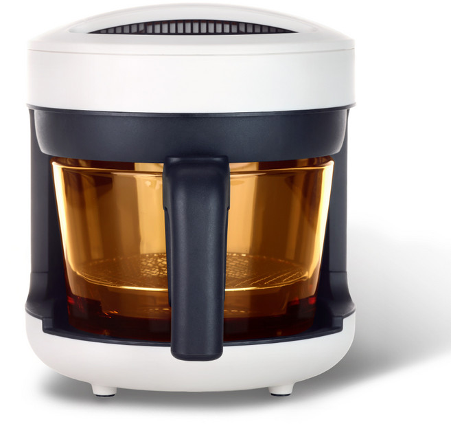 리틀리 2L 글라스 미니 에어프라이어 투명 소형 유리 간편요리 LAM-01