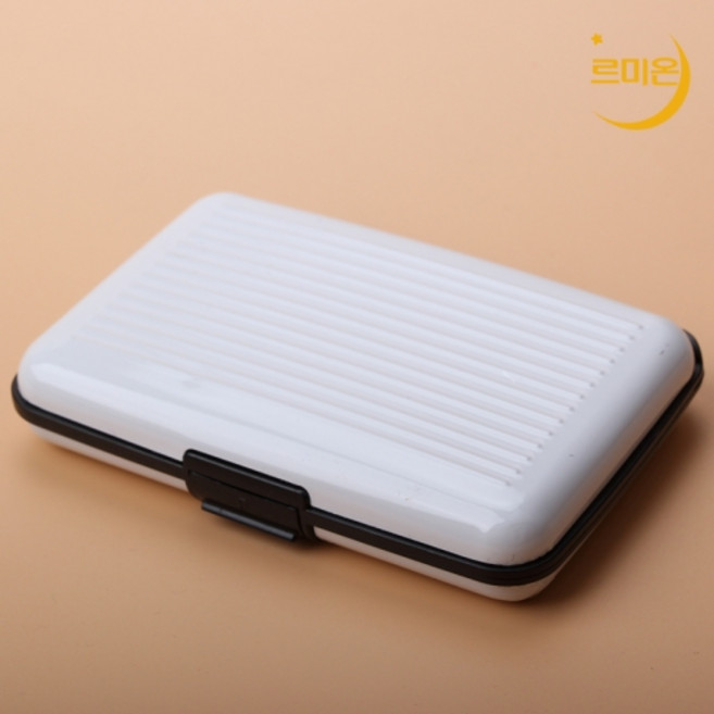르미온 RFID 스캔 차단 신용카드 지갑 전자태그 방지 명함집 알루미늄 합금 케이스
