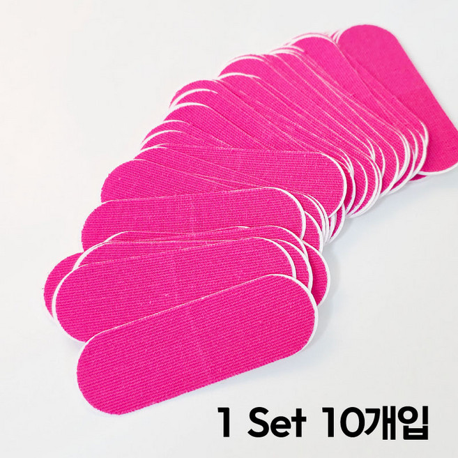 리빙릿 볼링 엄지 테이프 타이밍 테이핑 볼링용품, 1개, 핑크 10p