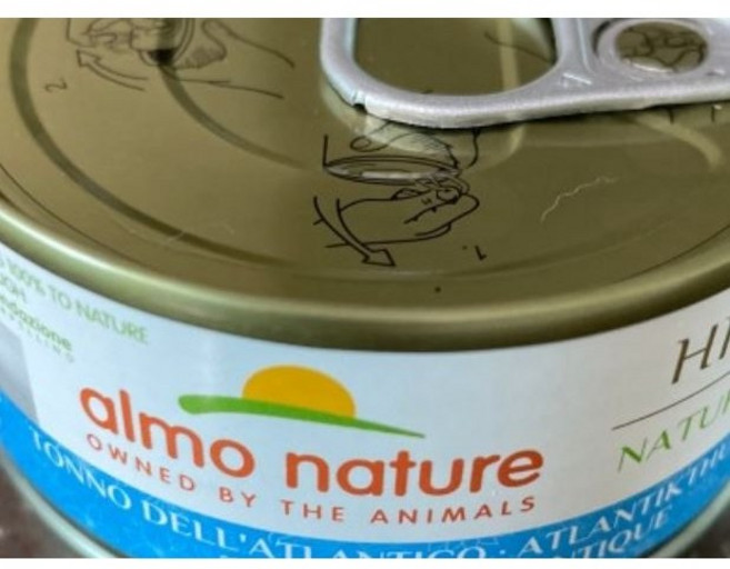 알모네이쳐 HFC 내츄럴 캣 주식캔, 참치, 4개