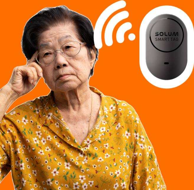 갤럭시 전용 치매 노인 배회감지기 gps 위치추적기 소형 초소형, 1개