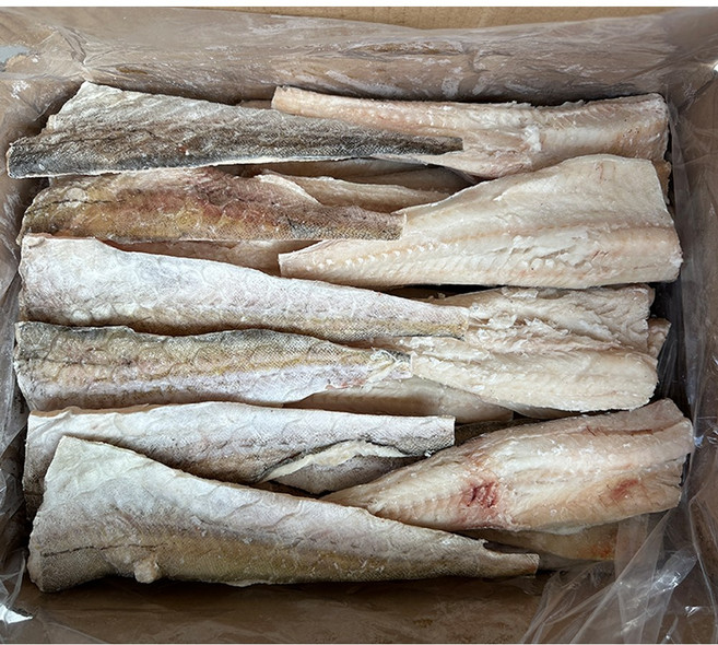 힘찬푸드 냉동 순살코다리 급식용 업소용, 1박스, 6/8사이즈(10kg)