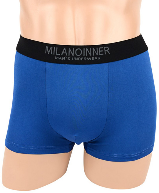 MILANOINNER 밀라노이너 빅사이즈 남성 폴리 드로즈 팬티 BSD8001 블루