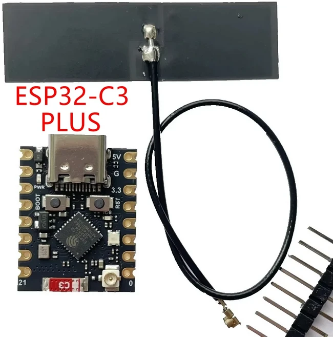 ESP32-C3 SuperMini V2 Plus IOT 개발 보드 WiFi Bluetooth MicroPython Arduino 호환, 04 C3 V2.0 and antenna