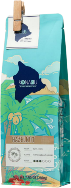 코나포유 세계3대커피 하와이 코나커피 헤이즐넛 원두 200g, 홀빈(분쇄안함), 1개