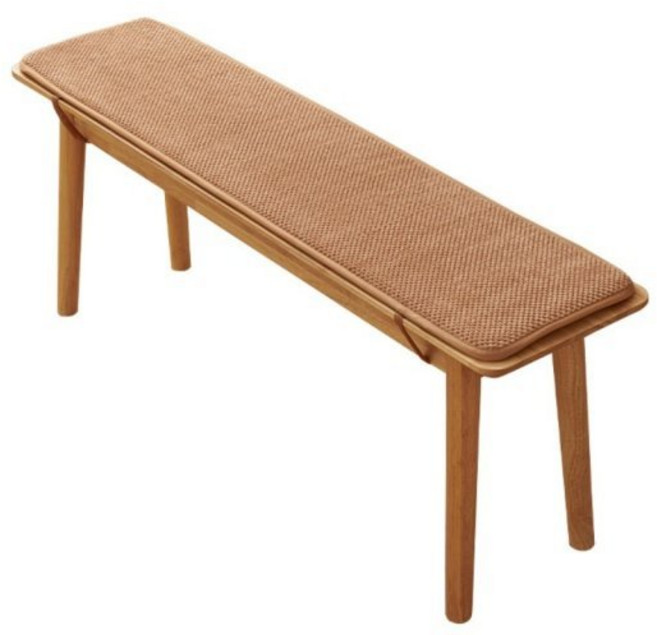 라엔 벤치방석 긴의자 방석 커버 얇은 쿠션 매트30x80cm베이지