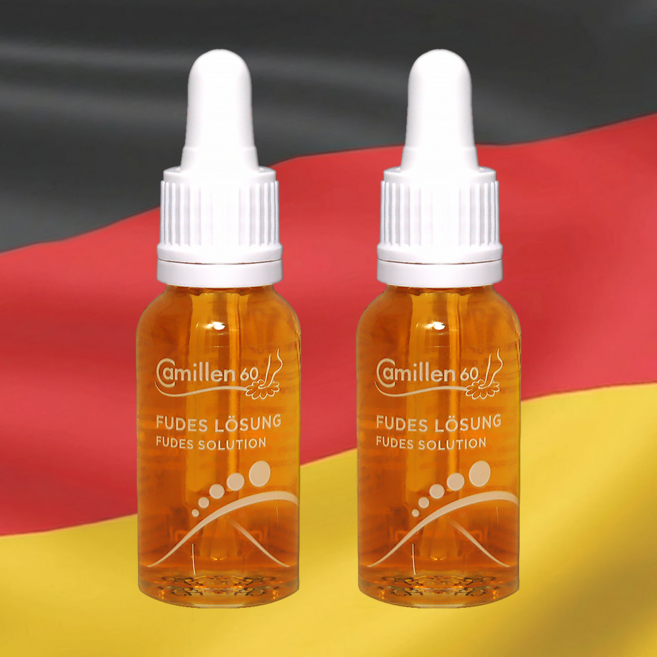 독일 카밀렌60 FUDES 푸데스 문제성손발톱 영양제 푸데스솔루션 20ml, 2개