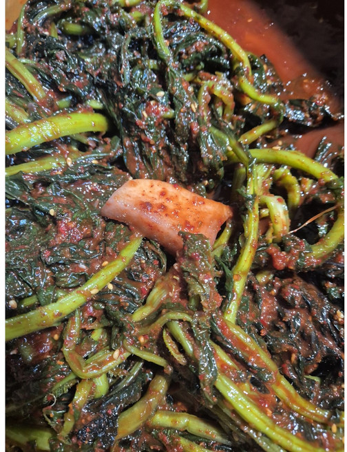 섬결이네 전라도 홍갓김치.직접 농사지은 홍갓(홍갓김치) 톡쏘는 맛이 매력.국내산재료 100%, 1개, 2kg