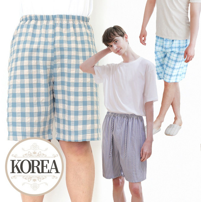 남자 파자마 바지 잠옷 남성 실내복 홈웨어