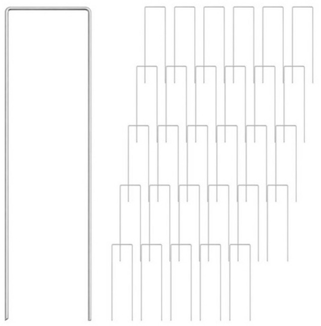 월드크린 제초 매트 멀칭 고정 핀 5 x 18 cm 100p, 1개