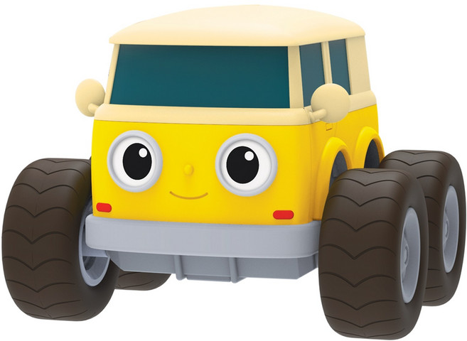 오로라월드 토몬카 풀백 장난감 소형, 미니몬, 1개