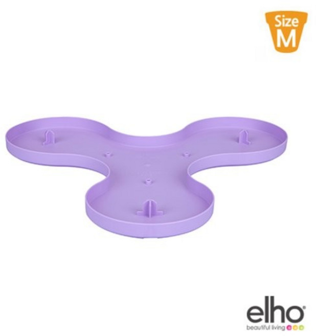 [엘호]코시카 버티컬 가든 소서 M 화분받침대, M/스위트 라즈베리