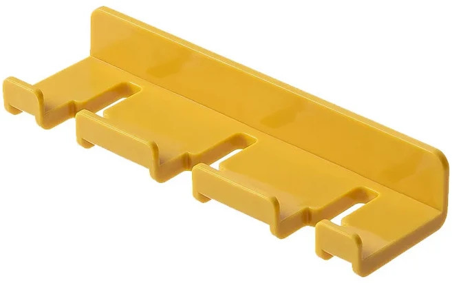 벽스토리지 후크 전원 플러그 소켓 홀더 홈 와이어 접착 옷걸이 오피스 랙 욕실, 02 yellow, 02 yellow