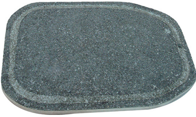 장수청정마을 자연석 삼겹살 불판, 300 x 400 mm, 1개