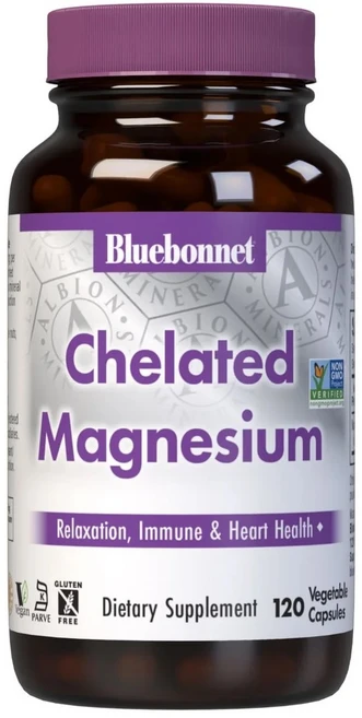 블루보넷 킬레이트 마그네슘 120정, 1개 - 쿠팡