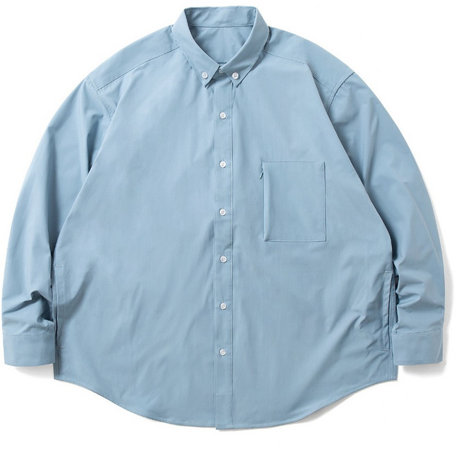 老皮衣櫥 日系機能寬鬆廓形襯衫 戶外機能 杜邦材質 闊型休閒襯衫外套