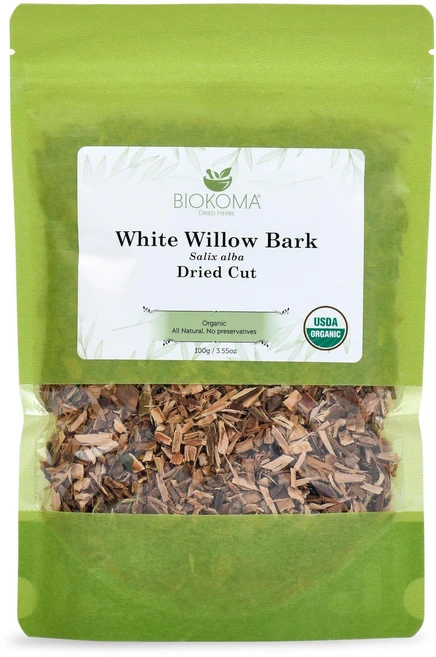 바이오코마 순수 유기농 화이트 버드나무 껍질 말린 컷 100 바이오코마 순수 유기농 화이트 버드나무 껍질 말린 컷 100g (3.55oz) 재밀봉 방습 파우치 USDA 유기농 인, 1개 - 쿠팡