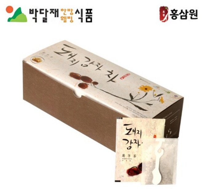 박달재식품 돼지감자차 50티백 1gx50T 제천 약초장인, 1g, 50개입, 1개