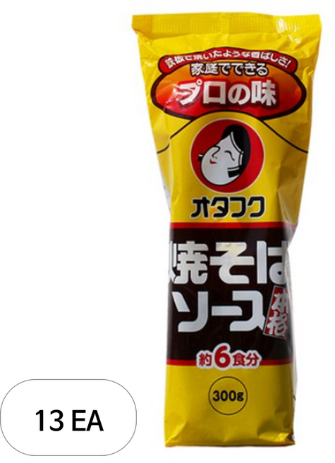 오타후쿠 야키소바 소스, 300g, 13개