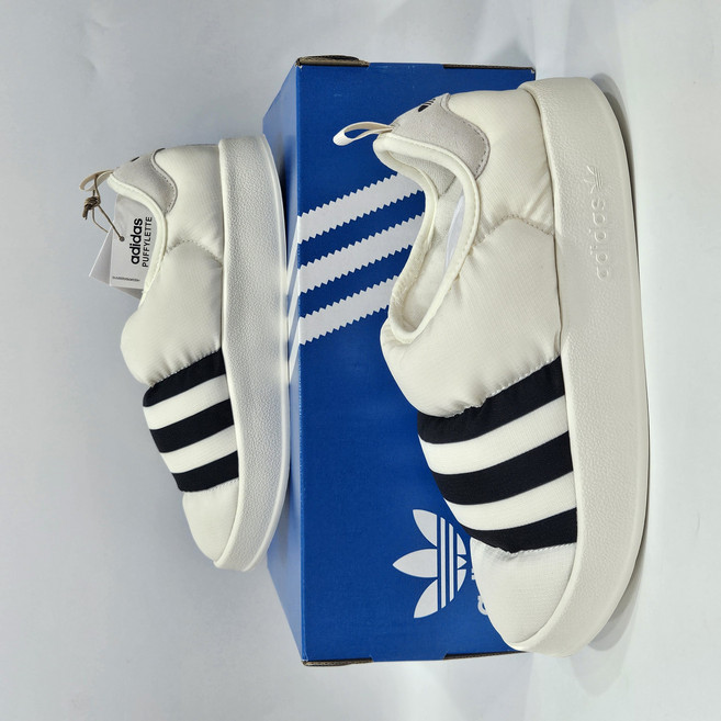 아디다스 퍼피렛 방한화 패딩 슬립온 겨울 운동화 삼바 슈퍼스타