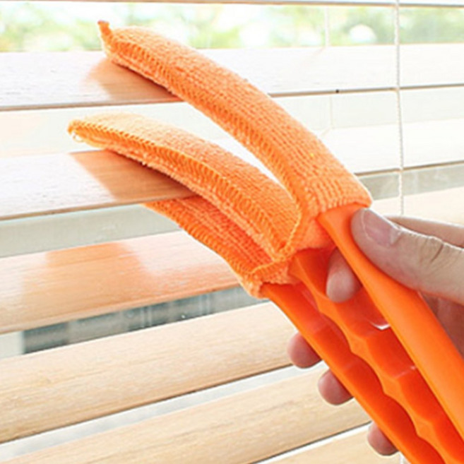 클로버 테크 틈새 먼지 제거 청소봉, 보라, 1개