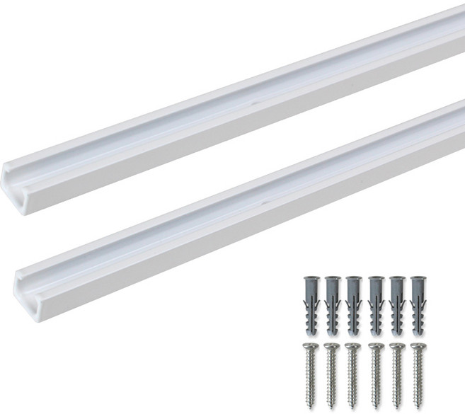 코텍 액자걸이 액자레일90cm*2개입 화이트, 2개