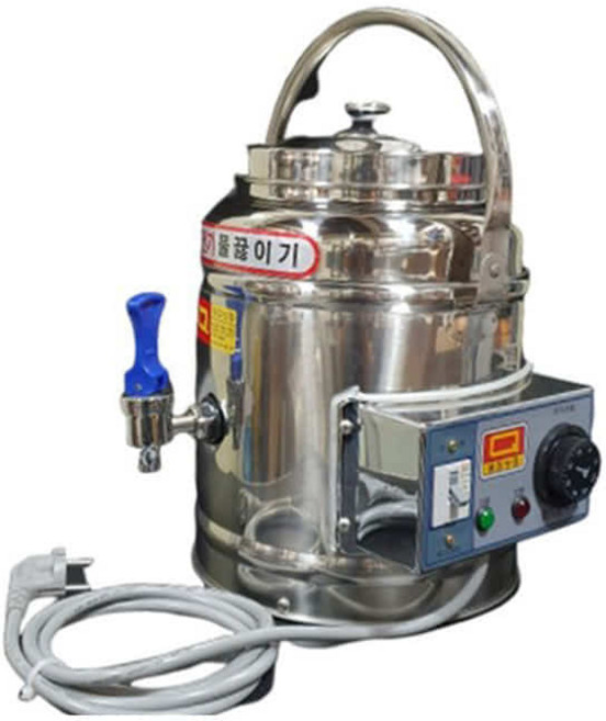 명보산업 전기물끓이기 전기물통 PC방 휴게소 컵라면 육수 6호 미니