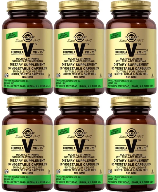 솔가 포물라 VM 75, 6개, 60정 - 쿠팡