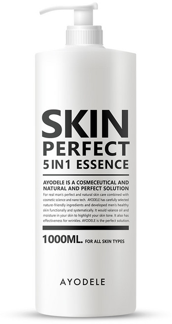 [한정특가] 아요델 퍼펙트맨 보습영양미백주름 남성 올인원 크림1000ml, 3개, 1L