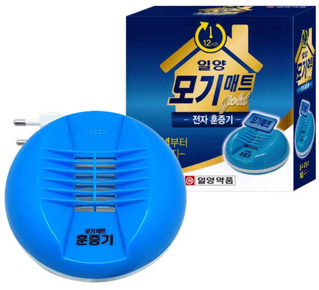 [일양약품] 모기매트Gold 전자 훈증기 전자훈증기, 1개