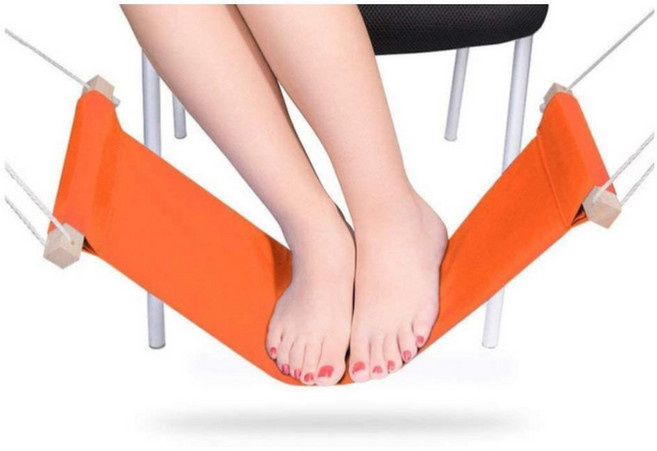 고급형 발걸이 책상 다리 받침대 다리거치대 저림방지 사무실발쿠션 사무용