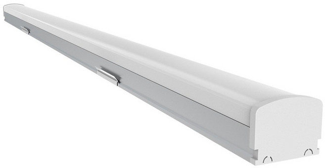 장수램프 LED 플리커프리 주차장등 DC타입 60W 1200mm, 주광색(화이트)
