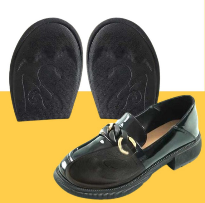 솔플레이스 신발 클때 여성 남성 구두 스니커즈 로퍼 운동화 앞꿈치 큰신발 사이즈 줄이기 축소 조절 조정 앞발바닥 앞굼치 앞 발 쿠션 패드 깔개 패치 키트 블랙 베이지