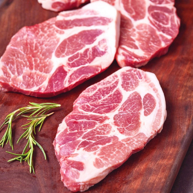 미녀의 식탁 삼겹살 목살 500g 1등급 한돈 냉장 국내산 구이용 바베큐 캠핑용고기 해와바다, 1개