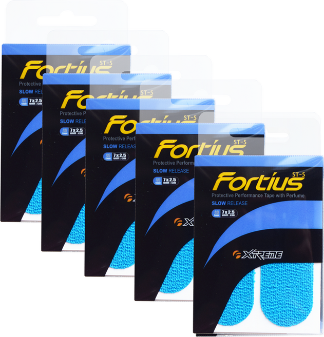익스트림 포르티우스 타이밍 프리컷 볼링 테이프 40p, 블루, 5개