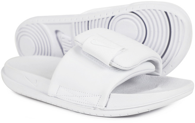 나이키 WOMEN'S OFF COURT ADJUST SLIDE SLIPPERS 발볼 발등 조절 가능 벨크로 스트랩 슬라이드 슬리퍼