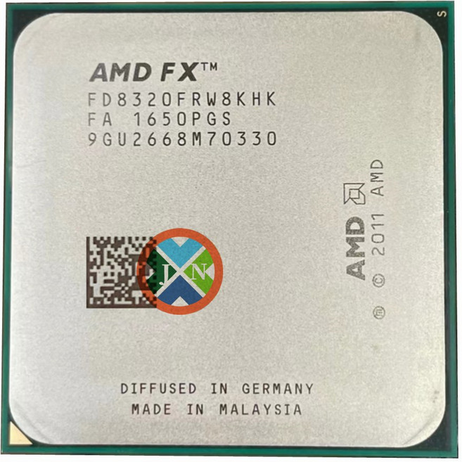 DS KY AMD 8320 시리즈 프로세서 소켓 AM3 5GHZ 8코어 FX FD8320FRW8KHK