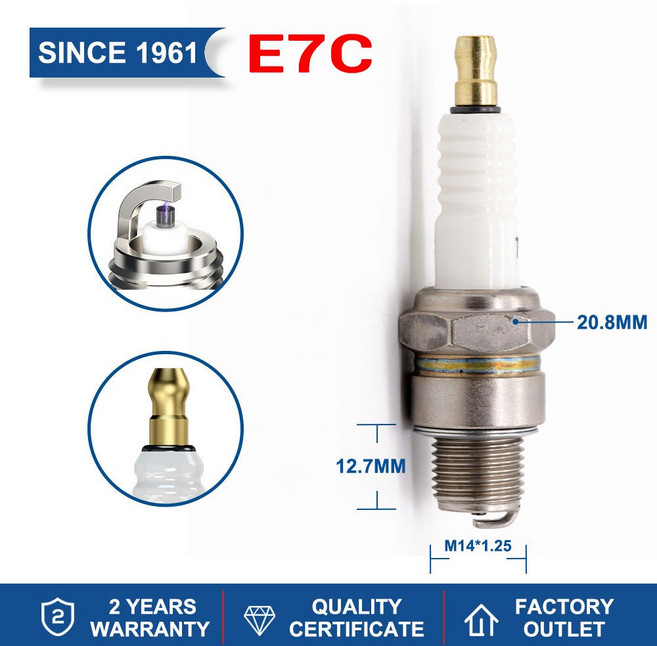 기존 토치 양초 DENSO 11 B8RC E7C 플러그 E6TC 점화 교체 DK7RTC A7RTC B7RTC KH5RTI B7RTI A7RTI L7RTC, 4 pieces E7C, 1개