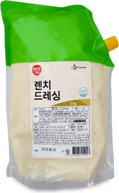 신일푸드(이츠웰)렌치드레싱 2kg, 1개