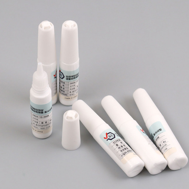 [아이디몬] 미니 목공용풀 6g 접착제 공예 공작 다용도 다목적 풀 목공풀, 50개