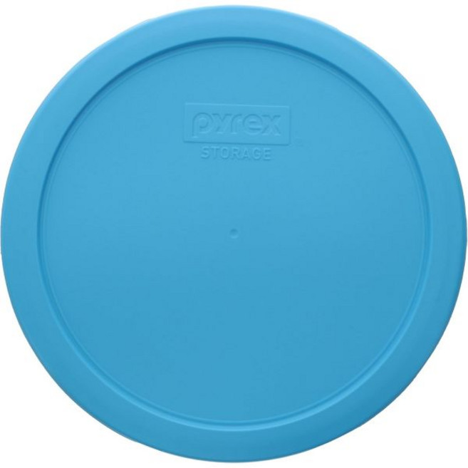 파이렉스 7402-PC 브라이트 블루 팬톤 식품 보관 교체 뚜껑이 뚜껑은 파이렉스 7402 6컵 스컬프티드 믹싱 볼과 7203 7컵 유리 그릇에 맞습니다 - 미국산